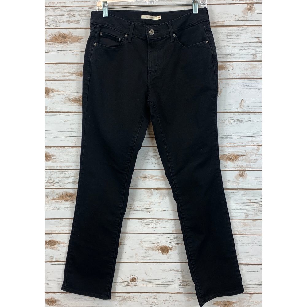 Levi’s 505 Straight Jean, Black, 29
